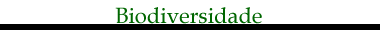 Biodiversidade